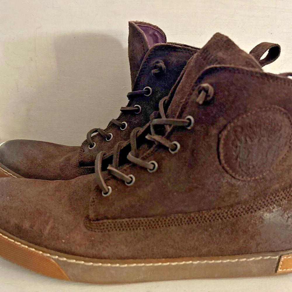 BLACKSTONE SUEDE BOOTS BROWN SIZE 42 Men’s Size 9 US